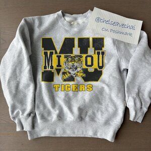Vintage NCAA Missouri Tigers Football Sweatshirt, University of Missouri Shirt